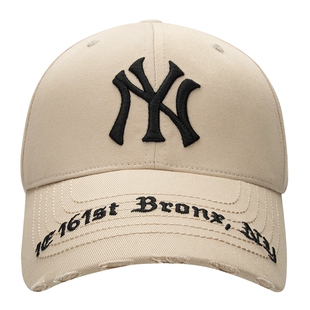 MLB官方 棒球帽男帽女帽冬季新款情侣鸭舌帽运动帽户外遮阳帽子潮