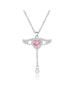 「丘比特之心」纯银s999正品爱心项链女款2025新款生日礼物女生