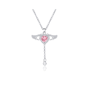 「丘比特之心」纯银s999正品爱心项链女款2025新款生日礼物女生