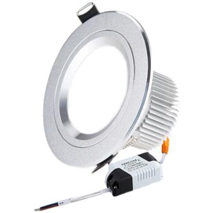 led筒灯带插头嵌入式带驱动电源客厅吊顶孔灯2.5寸3W5瓦7W12W灯具