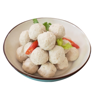 达濠德裕隆猪肉丸子瘦肉丸潮汕特产火锅丸子 500克顺丰