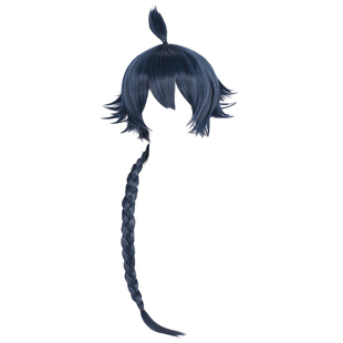 馒头家 cos 狐妖小红娘 白月初东方月初 cos假发呆毛短反翘长辫子