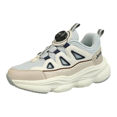 吉普儿童运动鞋中大童透气跑步鞋