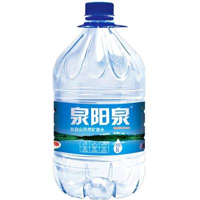 泉阳泉长白山天然矿泉水5L*4瓶