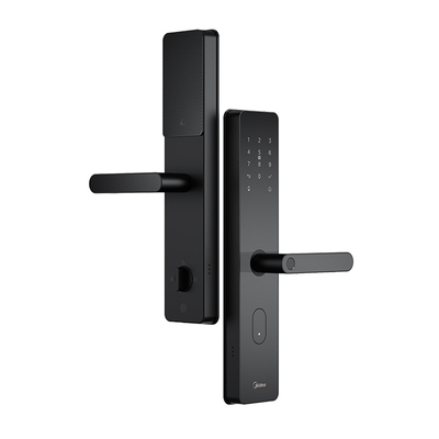 美的智能门锁超长续航铝合金家用防盗门密码锁入户门电子指纹锁E3