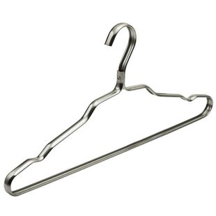 质保广东厂家家用加厚加固58克晾晒衣挂太空铝合金衣架不生锈衣撑