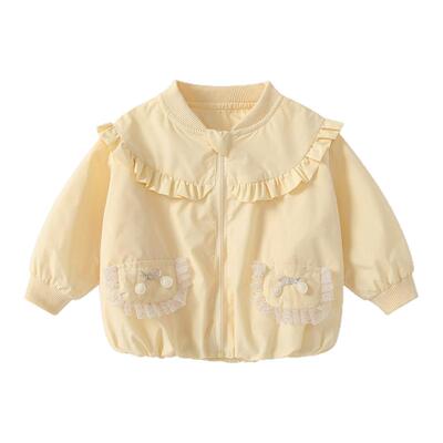 宝宝外套春装薄款开衫夹克衣服