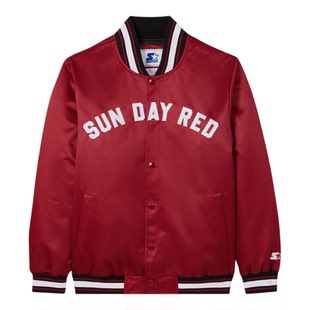 代购Sun Day Red x Starter联名 '92复古周日红 老虎伍兹高尔夫