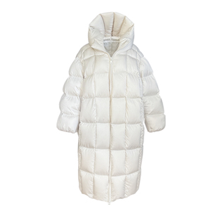 Tongse | 冬日抱抱 600g新国标90白鸭绒防泼水棉被羽绒服女长外套