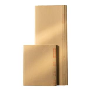 越竹斋竹麻纸椿纸富阳元书纸书法国画专用偏熟宣纸毛边纸七分熟