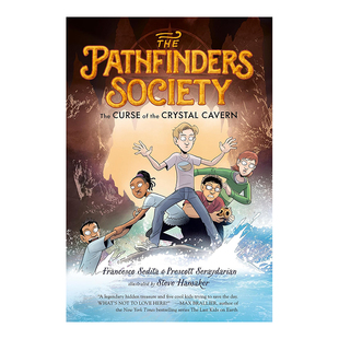 【预售】探路者 02 水晶洞 Pathfinders 02 Crystal Cavern 英文原版儿童章节书少儿英语启蒙读物书籍7-10岁