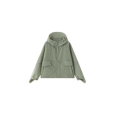 艾莱依户外山系外套童装新款春夏连帽设计感透气男女童休闲上衣