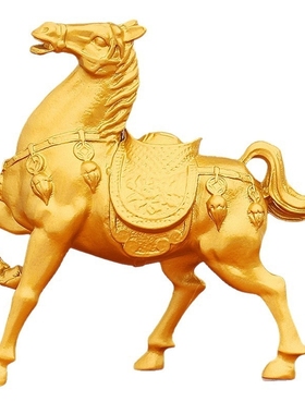 马到成功装饰摆件金属桌面工艺品