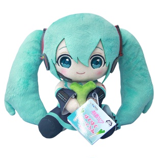 正版FURYU初音未来毛绒公式服fufu经典fuwa petit玩偶二次元谷子