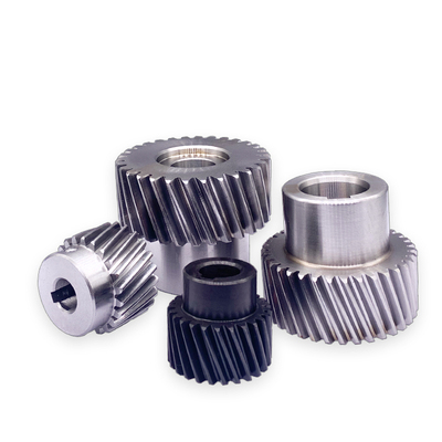 精铣40cr合金钢左旋斜齿轮申马