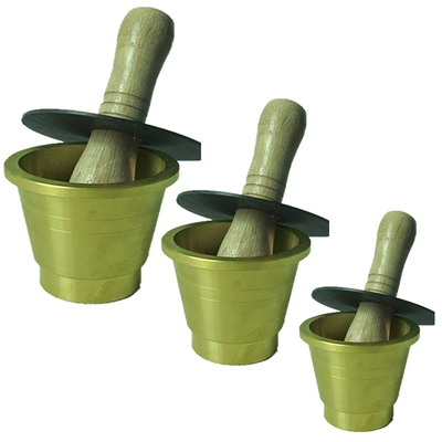 全铜捣药罐天润全铜包邮压蒜泥