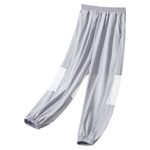 男童防蚊裤2026新款儿童夏季轻薄运动速干裤女童透气百搭休闲裤子