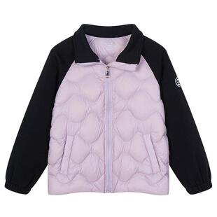 富罗迷女童羽绒服儿童装2025冬季新款保暖短款加厚白鸭绒轻薄外套