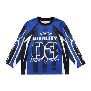 顽皮尼莫童装街舞嘻哈儿童潮服男童宽松炸街少儿hiphop潮牌演出服