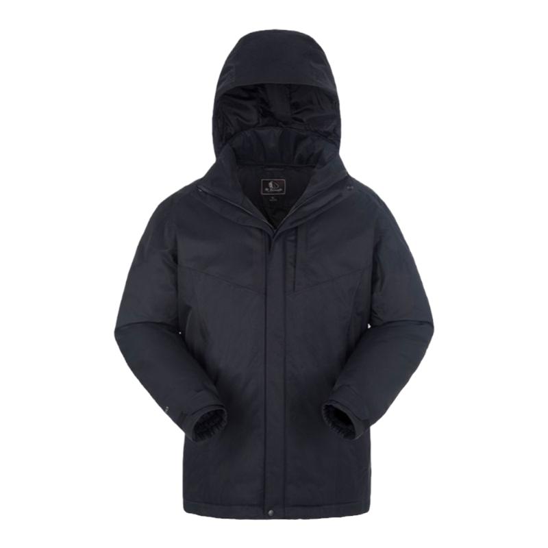 圣伯纳男款防水保暖时尚羽绒雪服