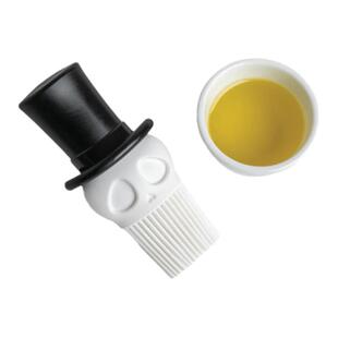 OTOTO 食品级骷髅调味烧烤食物刷Skully刷油刷子家用 硅胶调味刷