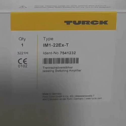 询价图尔克TURCK安全继电器IM1-22Ex-T