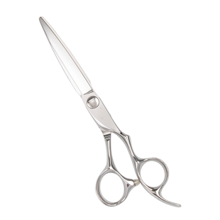 刀磨剪刀行美发剪火蓝综合剪厚刀发型师剪刀干湿通用HLB60理发剪