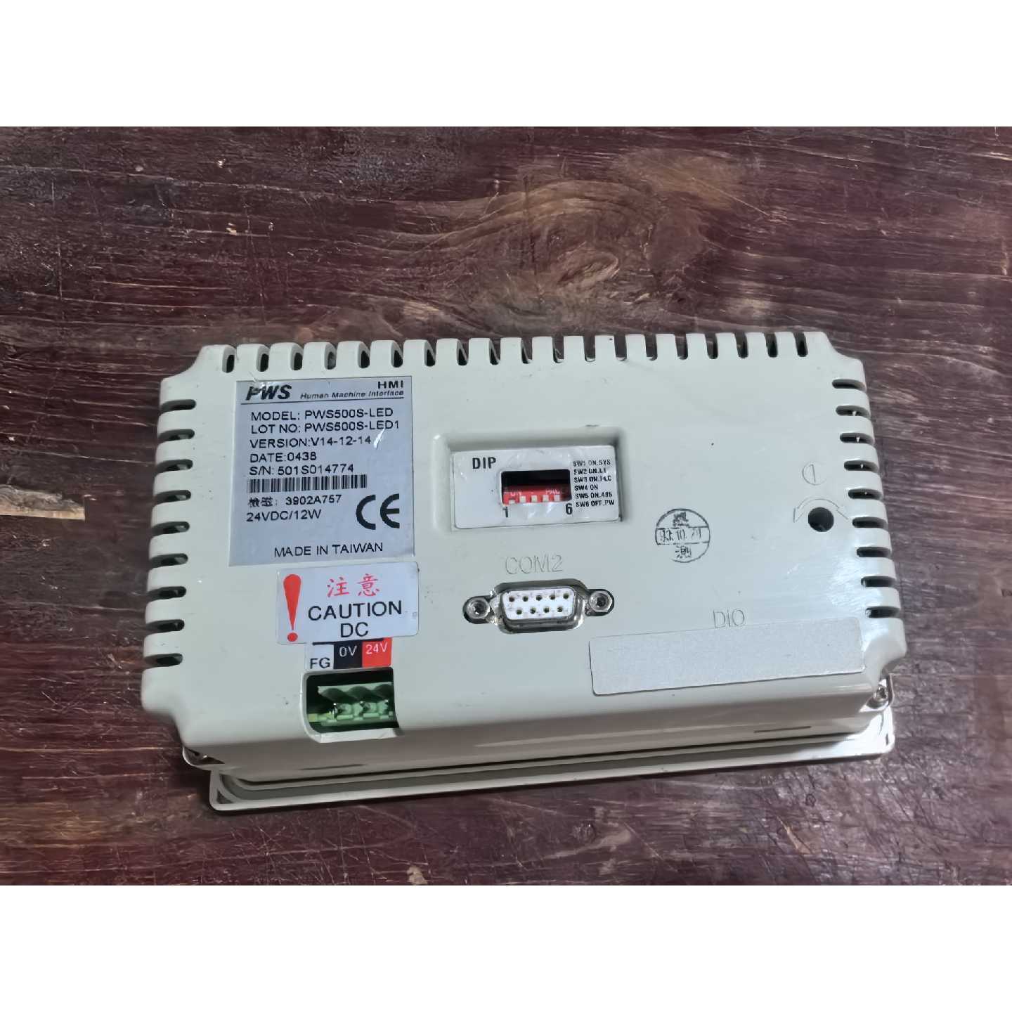议价海泰克文本显示器 PWS500S-LED 二手拆机 实物拍摄