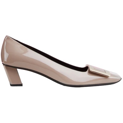 RogerVivier女鞋金属扣粗跟