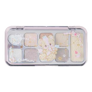 JILLLEEN幻彩九色眼影综合盘持久不易脱妆细闪哑光珠光大地色新手