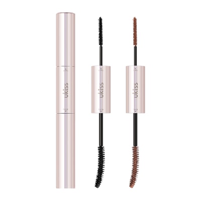自然黑纤长双头睫毛膏UKISS