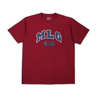 THEMILE [翻新]MLG 84 GARMENTS 圆领卫衣 [酒红韩国官网直邮进口