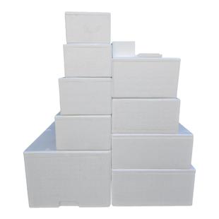 邮政泡沫箱12345678号快递专用保温抗压观赏鱼泡沫箱批发