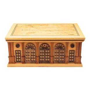 鲁宾斯基雪茄保湿盒子养护淳化醒茄实木柜雪松木醇化箱收纳收干盒