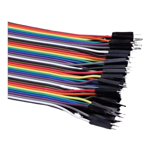 40P彩排线彩虹连接线母对母 公对母 公对公10/15/21/30/40cm