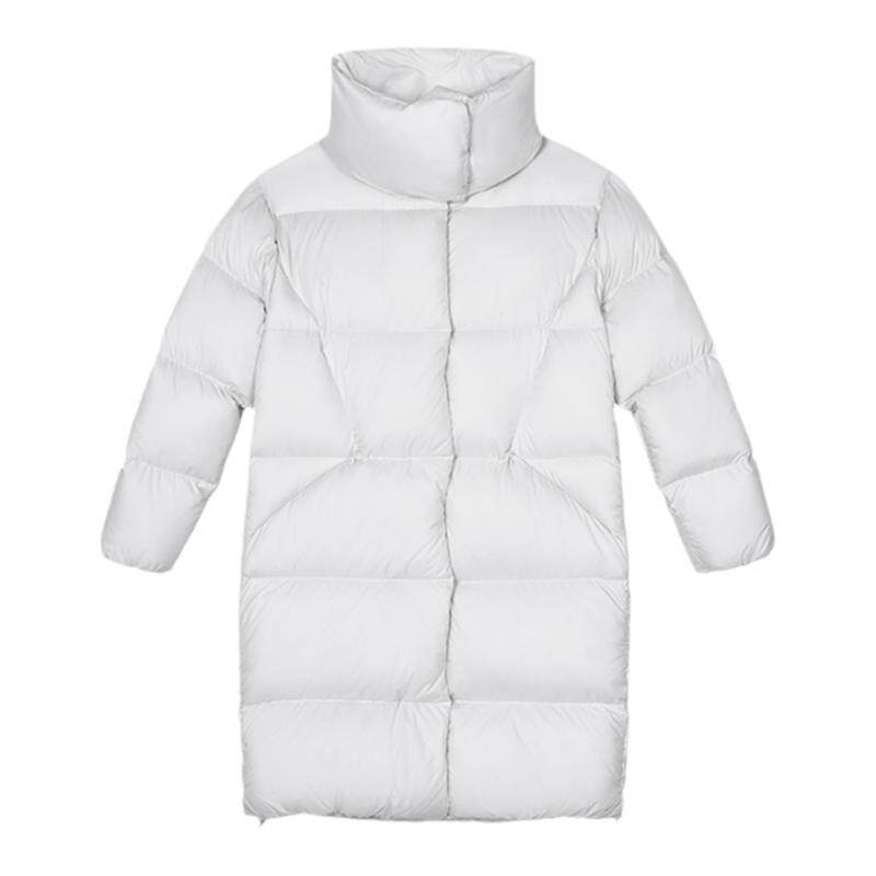 COLMAR女装冬季户外滑雪运动中长款高蓬松直筒羽绒服女 2227