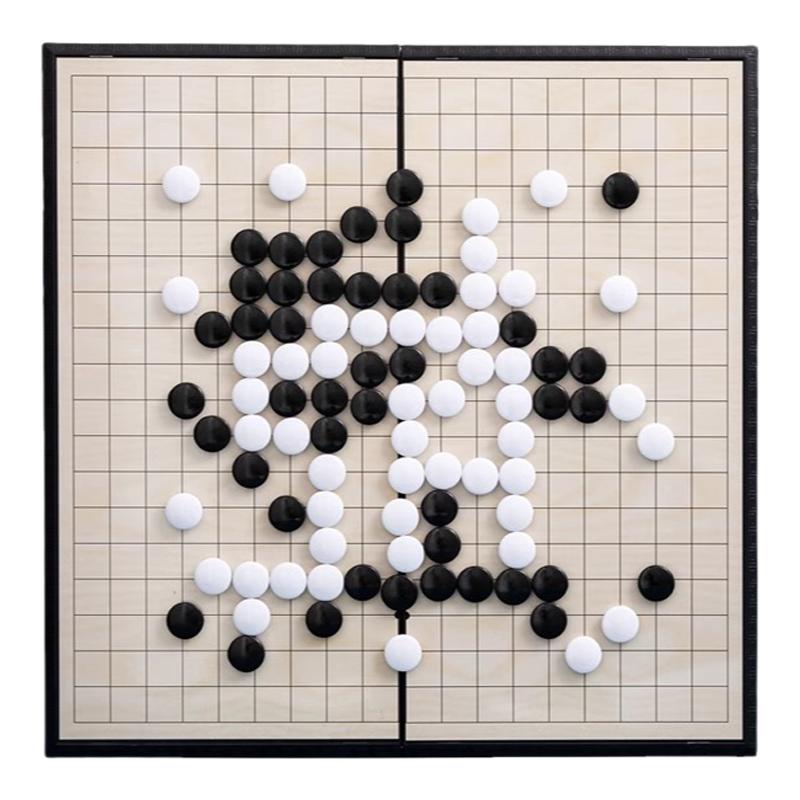 磁性围棋五子棋儿童学生初学益智象棋正品大人二合一便携棋盘套装
