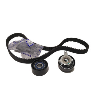 适配沃尔沃原装s40c30s80正时皮带套件时规皮带惰轮涨紧轮三件套