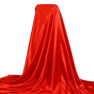 红绸布绸缎布料红布佛布开业揭幕红布结婚乔迁红布布料红色绸子布