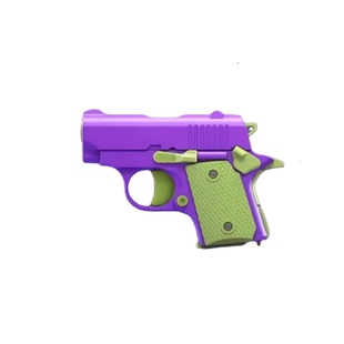 1911幼崽萝卜枪正品重力胡萝卜小枪迷你3d打印枪刀玩具手枪萝卜刀