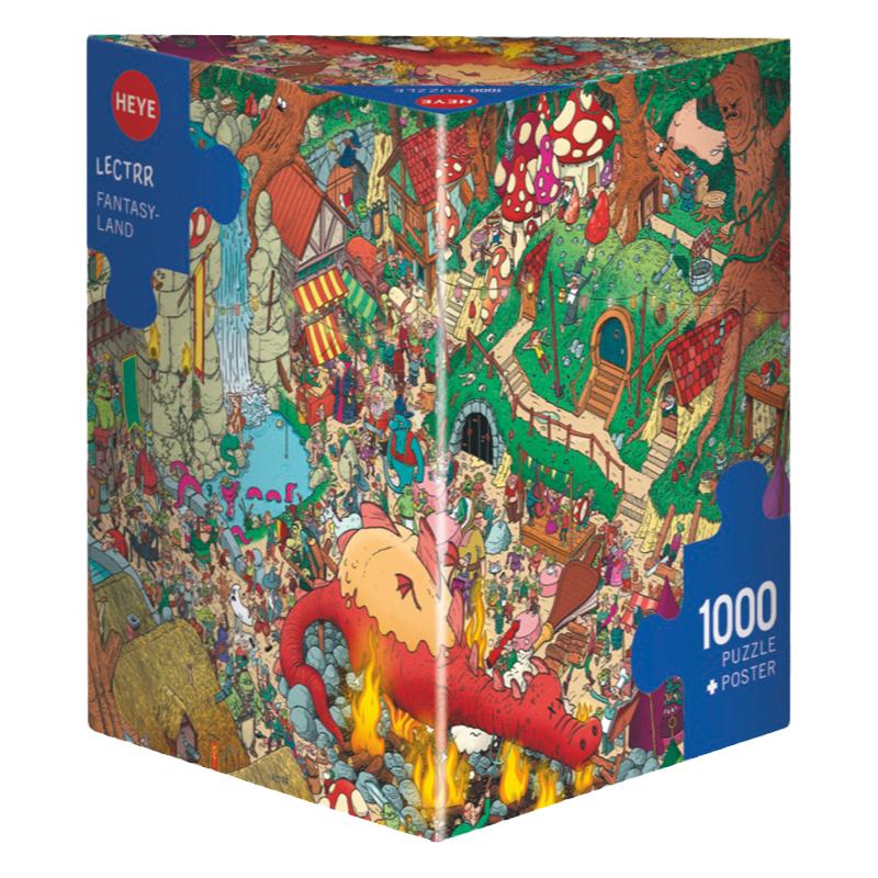 HEYE拼图1000片魔幻大陆