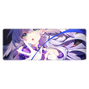 动漫卡通知更鸟鼠标垫800x300mm橡胶办公桌垫来图定制动漫周边