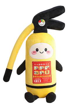 卡通消防栓灭火器模型玩偶