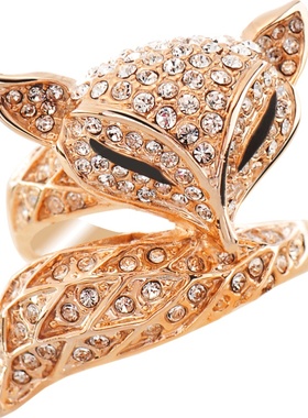 欧美时尚狐狸饰品个性夸张食指