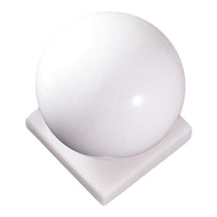 原白玉石摆件苏民峰天然大圆石春摆放靠山石客厅小号球玄关装饰