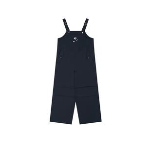 乔丹蓝精灵联名款连体背带裤女生2026夏季新款商场同款透气百搭