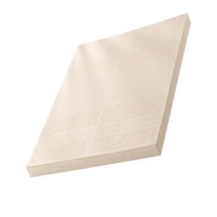 富安娜床垫泰国进口乳胶床垫天然橡胶1.5m1.8米榻榻米软垫5cm薄垫