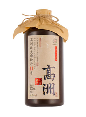 高洲纯大曲坤沙11年酱香型53度