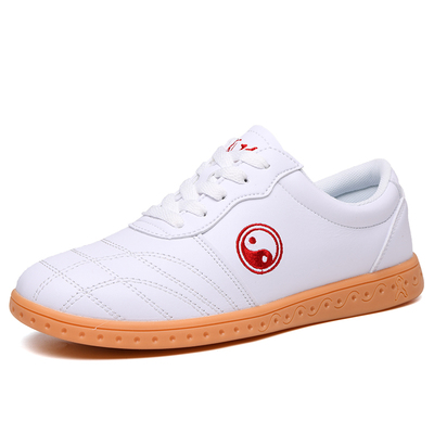 陈家沟太极鞋女软牛皮武术鞋男