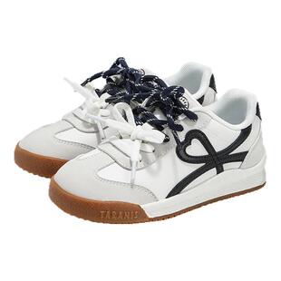 泰兰尼斯儿童春秋新款运动慢跑鞋女童跑步德训鞋中大童男童阿甘鞋